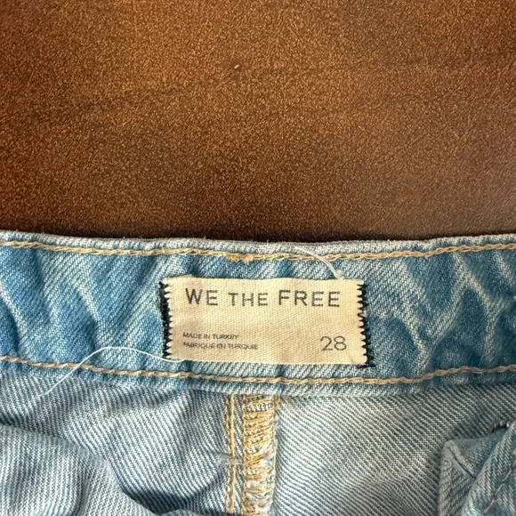 We The Free Light Blue Denim Skirt - Picture 3 of 5